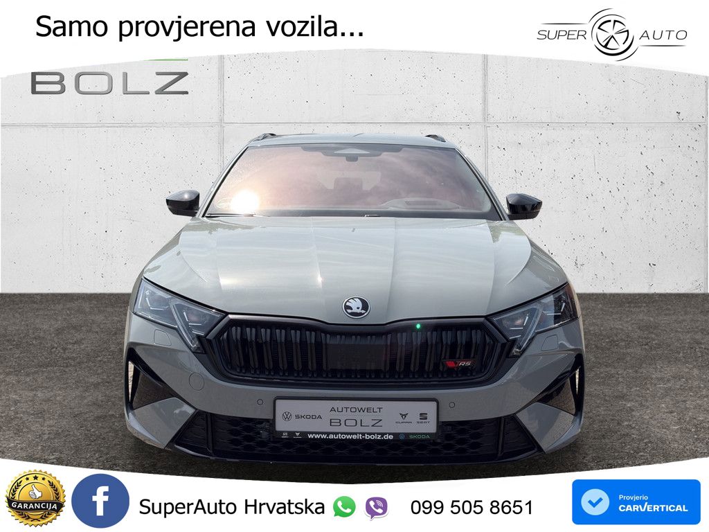 Škoda Octavia Combi RS 2.0 TSI (265 KS) DSG LED+GR SJED+ACC