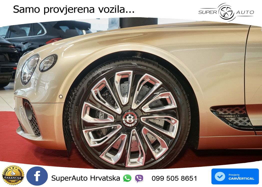 Bentley Continental GT III Speed 6.0 TSI W12 (659 KS) AWD DCT ACC+HEAD+GR SJED+360+PANO