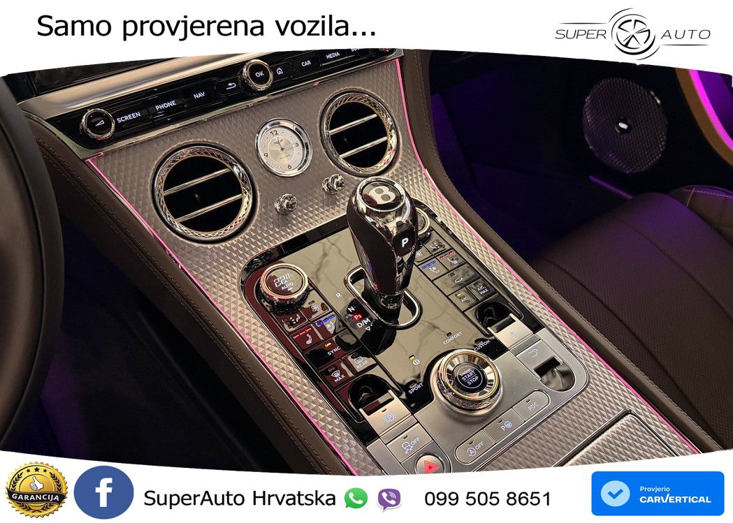 Bentley Continental GT III Speed 6.0 TSI W12 (659 KS) AWD DCT ACC+HEAD+GR SJED+360+PANO