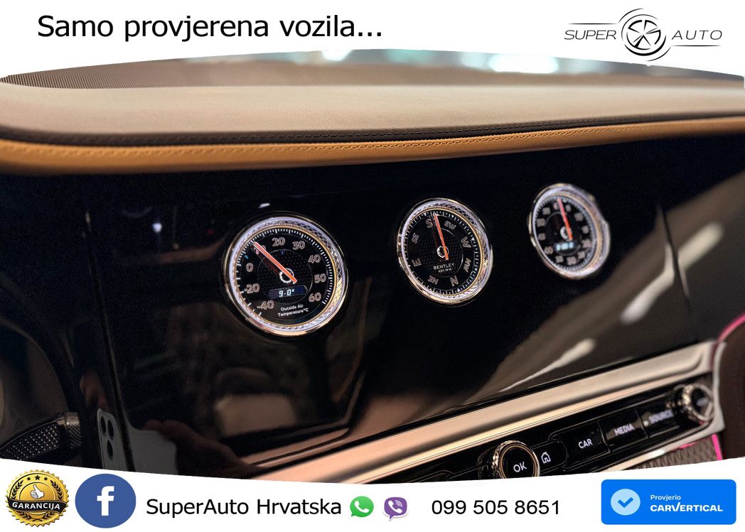 Bentley Continental GT III Speed 6.0 TSI W12 (659 KS) AWD DCT ACC+HEAD+GR SJED+360+PANO