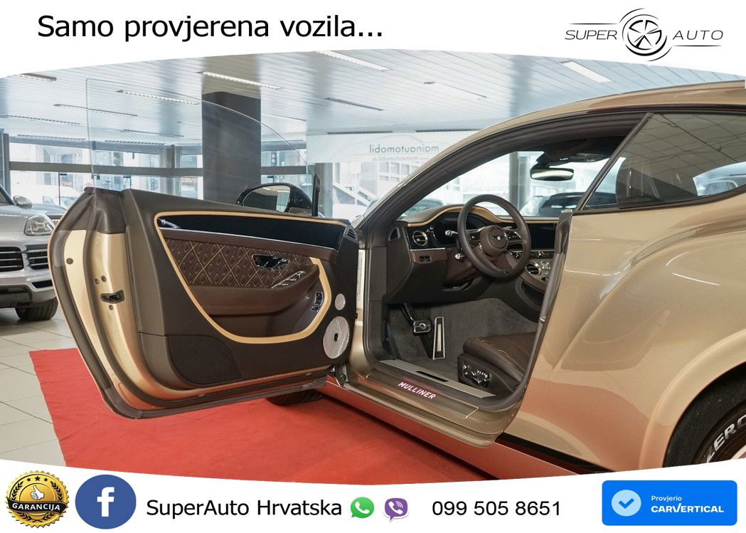 Bentley Continental GT III Speed 6.0 TSI W12 (659 KS) AWD DCT ACC+HEAD+GR SJED+360+PANO