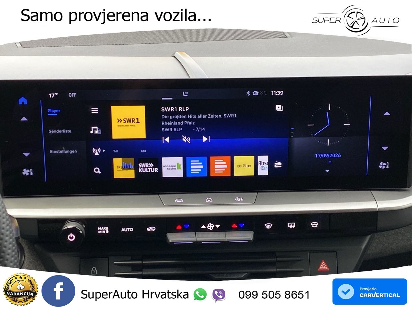 Opel Grandland 1.2 Turbo (145 KS) Hybrid eDCT GS LED+GR SJED+ACC