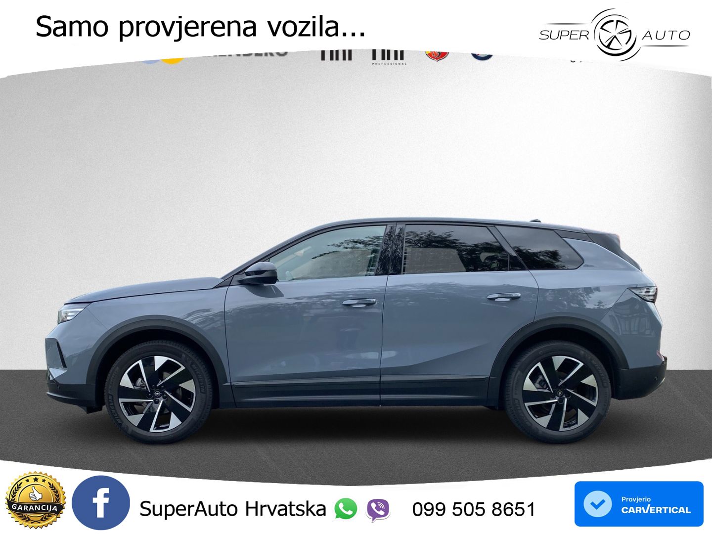 Opel Grandland 1.2 Turbo (145 KS) Hybrid eDCT GS LED+GR SJED+ACC