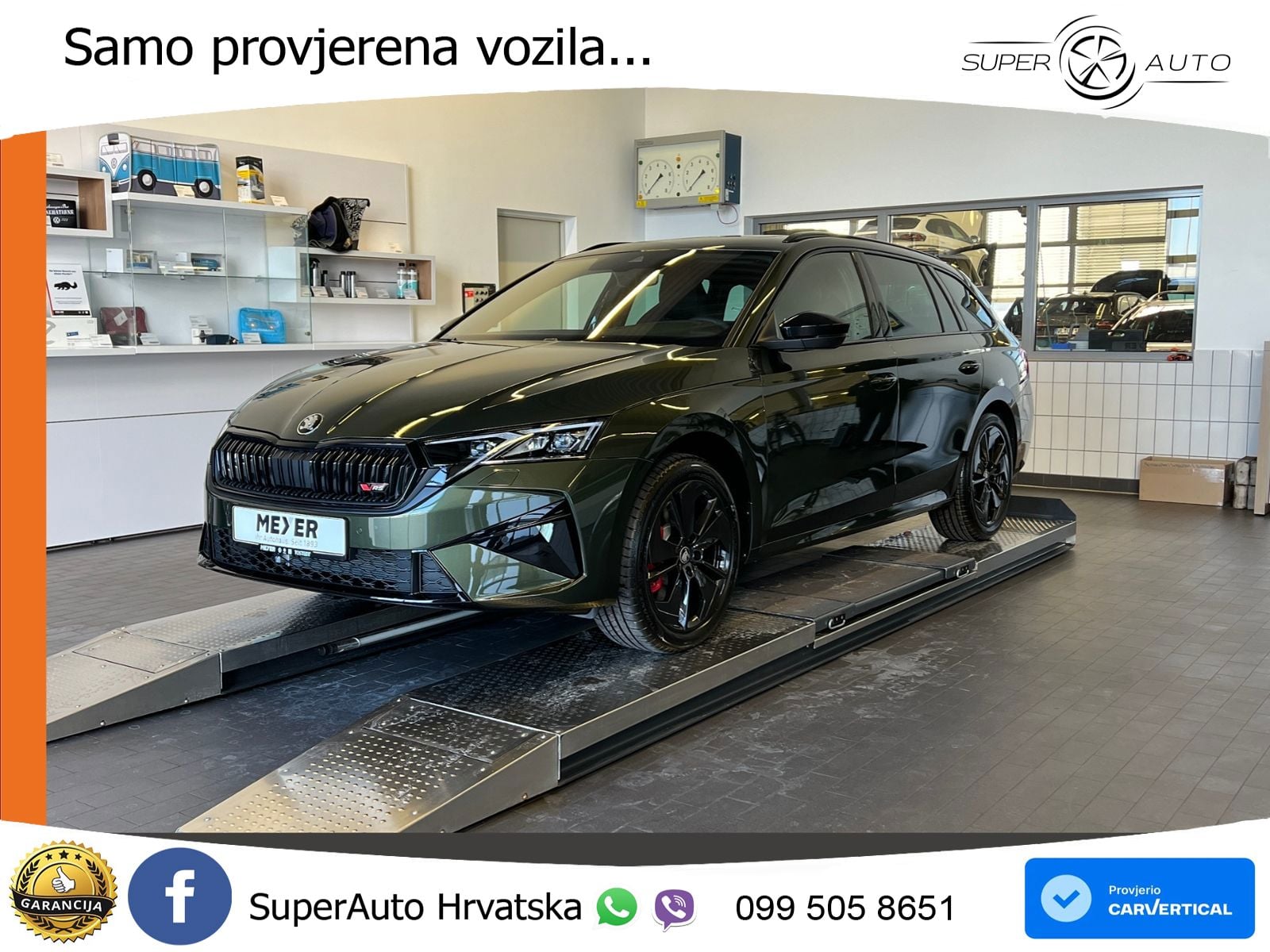 Škoda Octavia Combi RS 2.0 TSI (265 KS) DSG LED+GR SJED+ACC