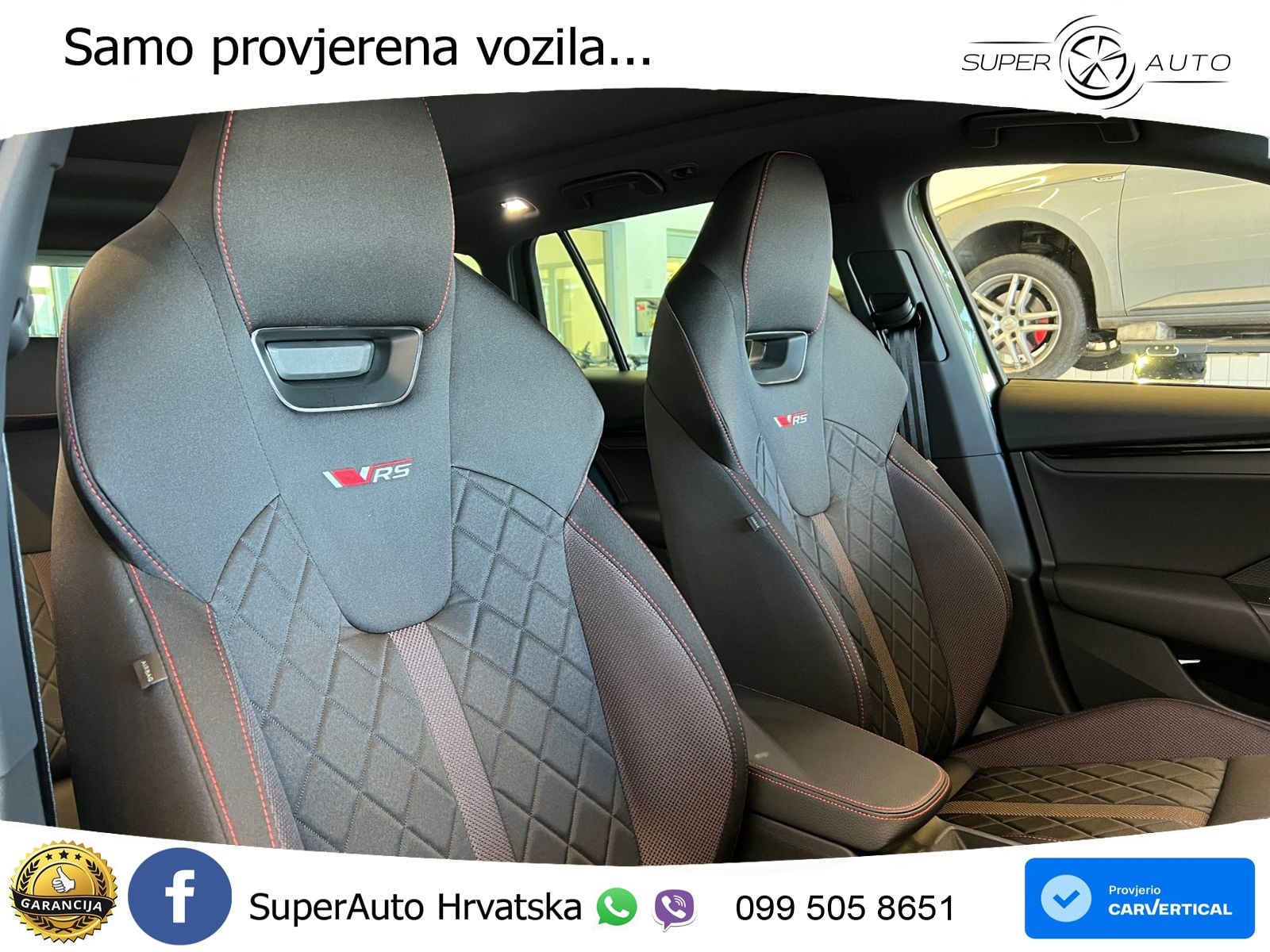 Škoda Octavia Combi RS 2.0 TSI (265 KS) DSG LED+GR SJED+ACC