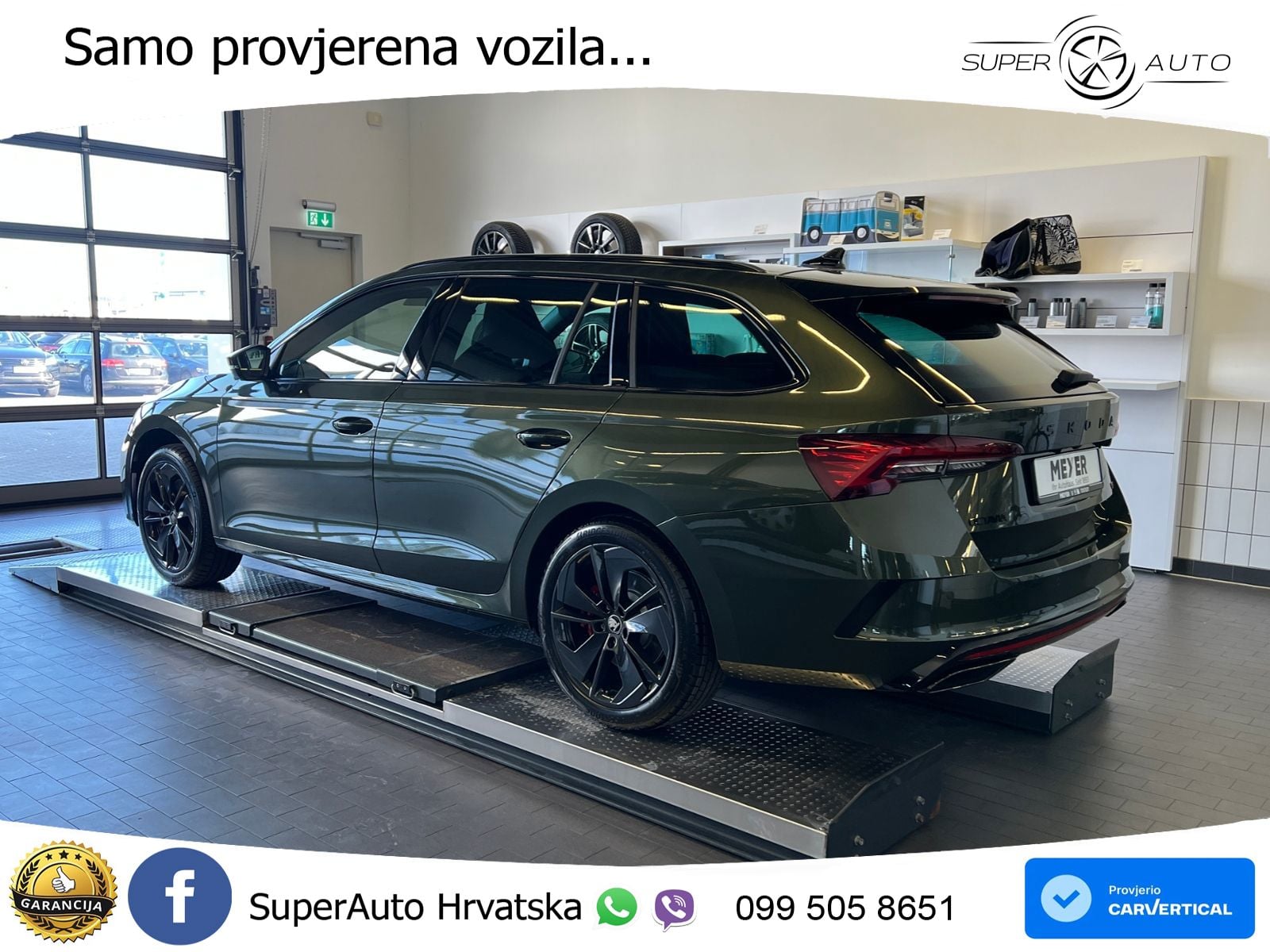 Škoda Octavia Combi RS 2.0 TSI (265 KS) DSG LED+GR SJED+ACC