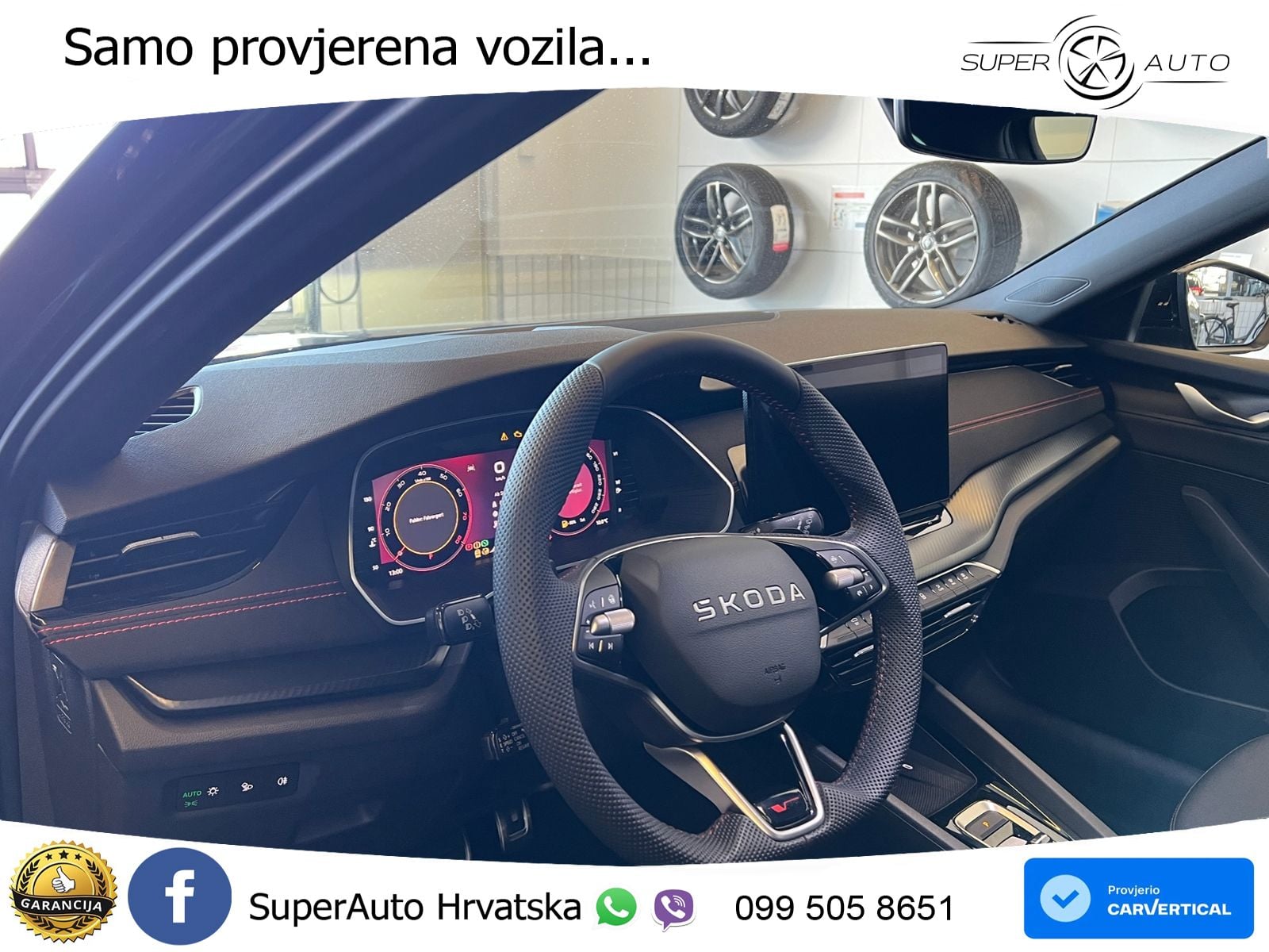 Škoda Octavia Combi RS 2.0 TSI (265 KS) DSG LED+GR SJED+ACC