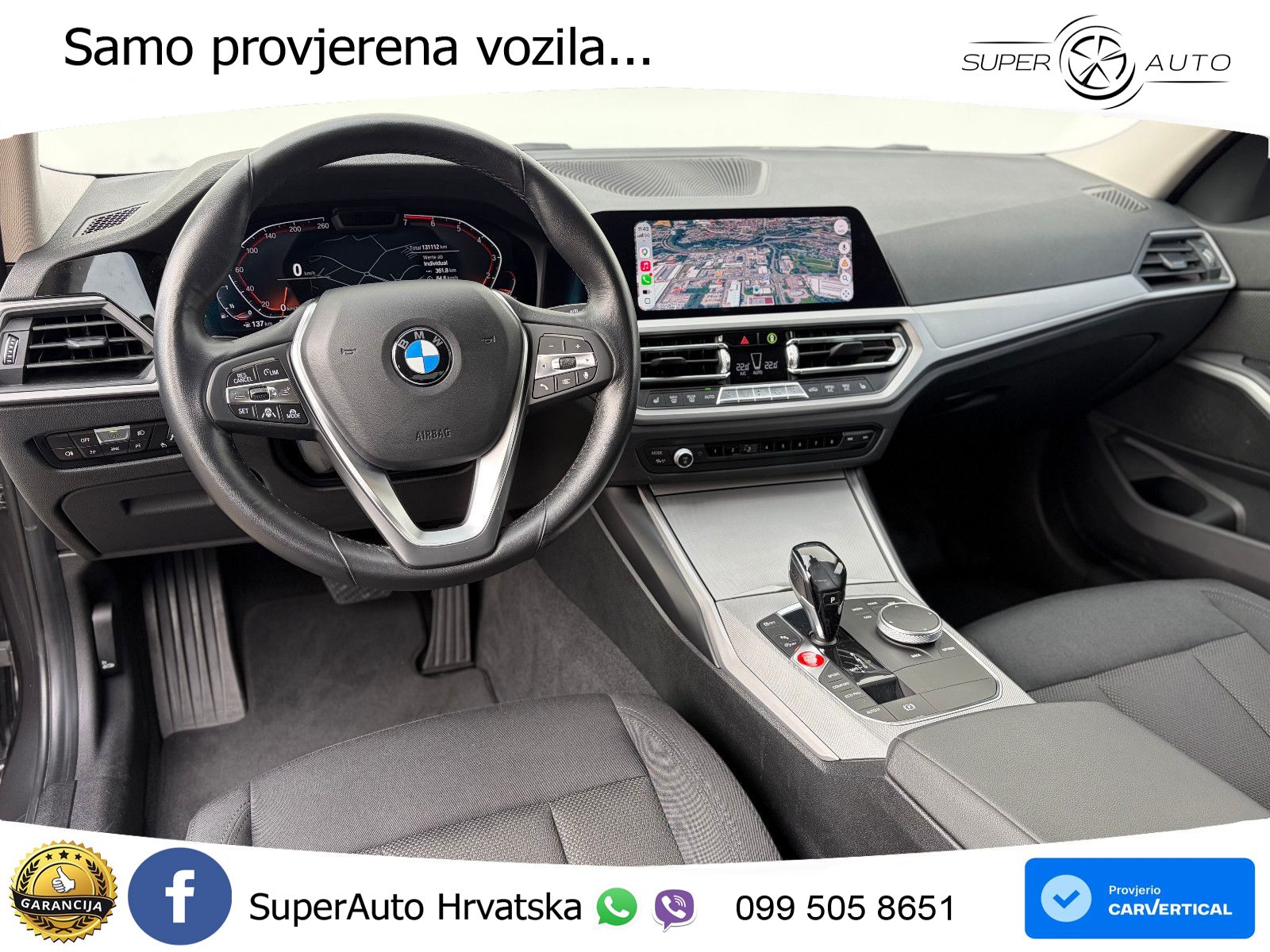 BMW 320i (184 KS) Steptronic Advantage LED+GR SJED+ACC