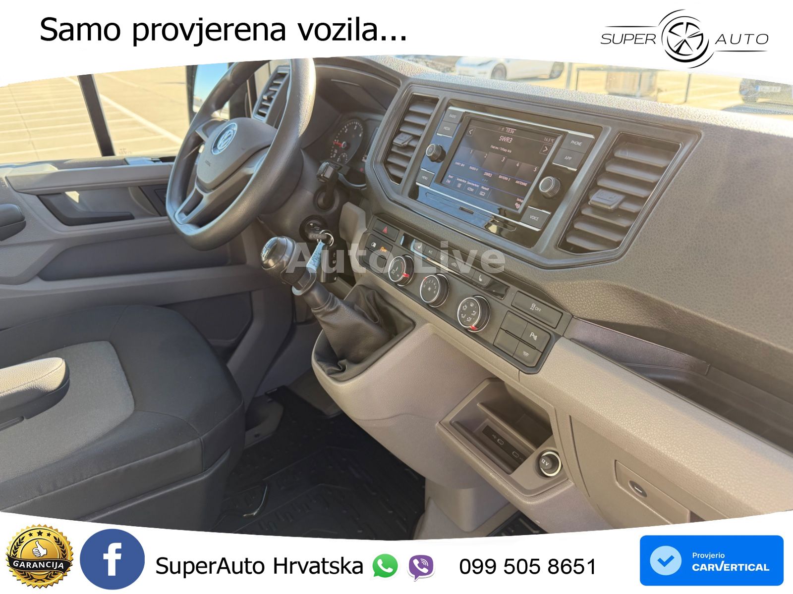 Volkswagen Crafter 35TDI*MITTEL-HOCH*KLIMA*KAMERA*STHZG*AHK 140 KS