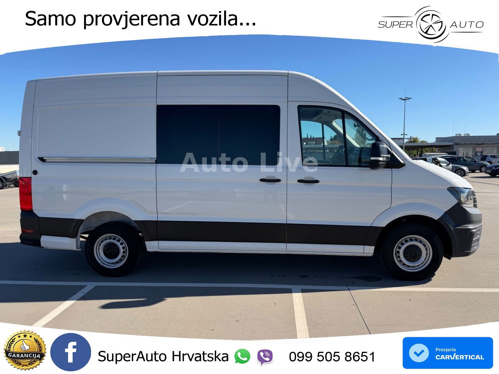 Volkswagen Crafter 35TDI*MITTEL-HOCH*KLIMA*KAMERA*STHZG*AHK 140 KS