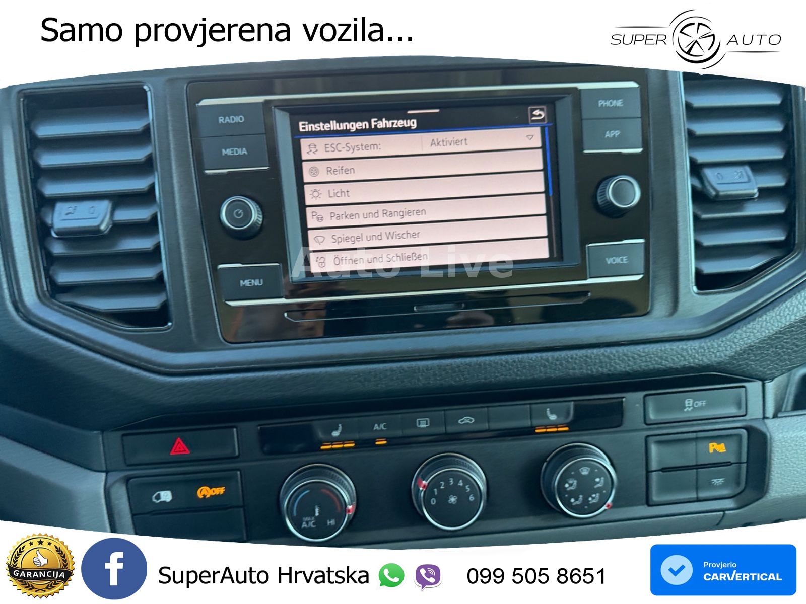 Volkswagen Crafter 35TDI*MITTEL-HOCH*KLIMA*KAMERA*STHZG*AHK 140 KS