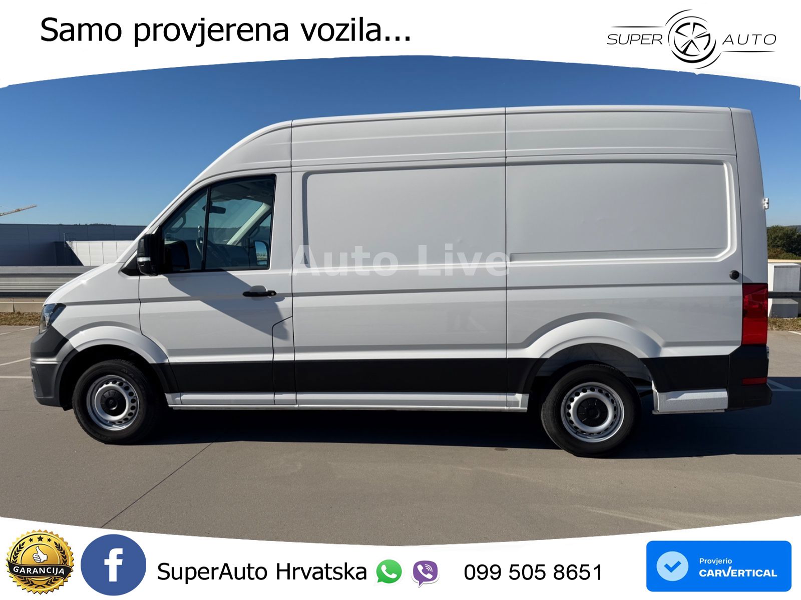 Volkswagen Crafter 35TDI*MITTEL-HOCH*KLIMA*KAMERA*STHZG*AHK 140 KS