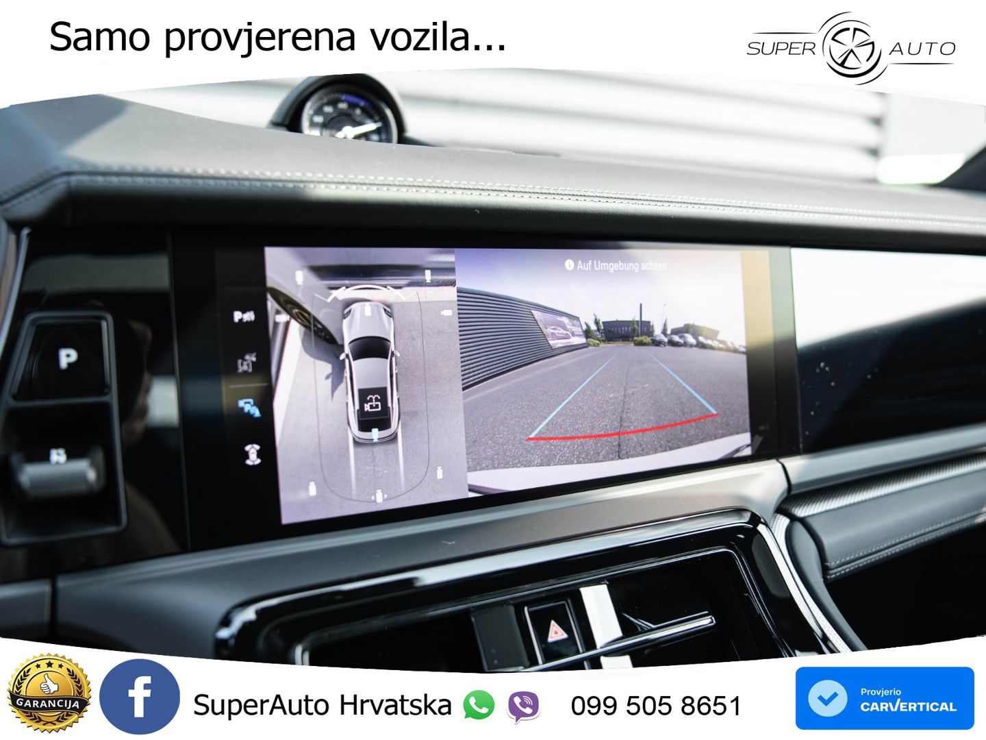Porsche Panamera 4 2.9 V6 (470 KS) E-Hybrid PDK ZRAČNI+ACC+GR SJED+KAM+PANO