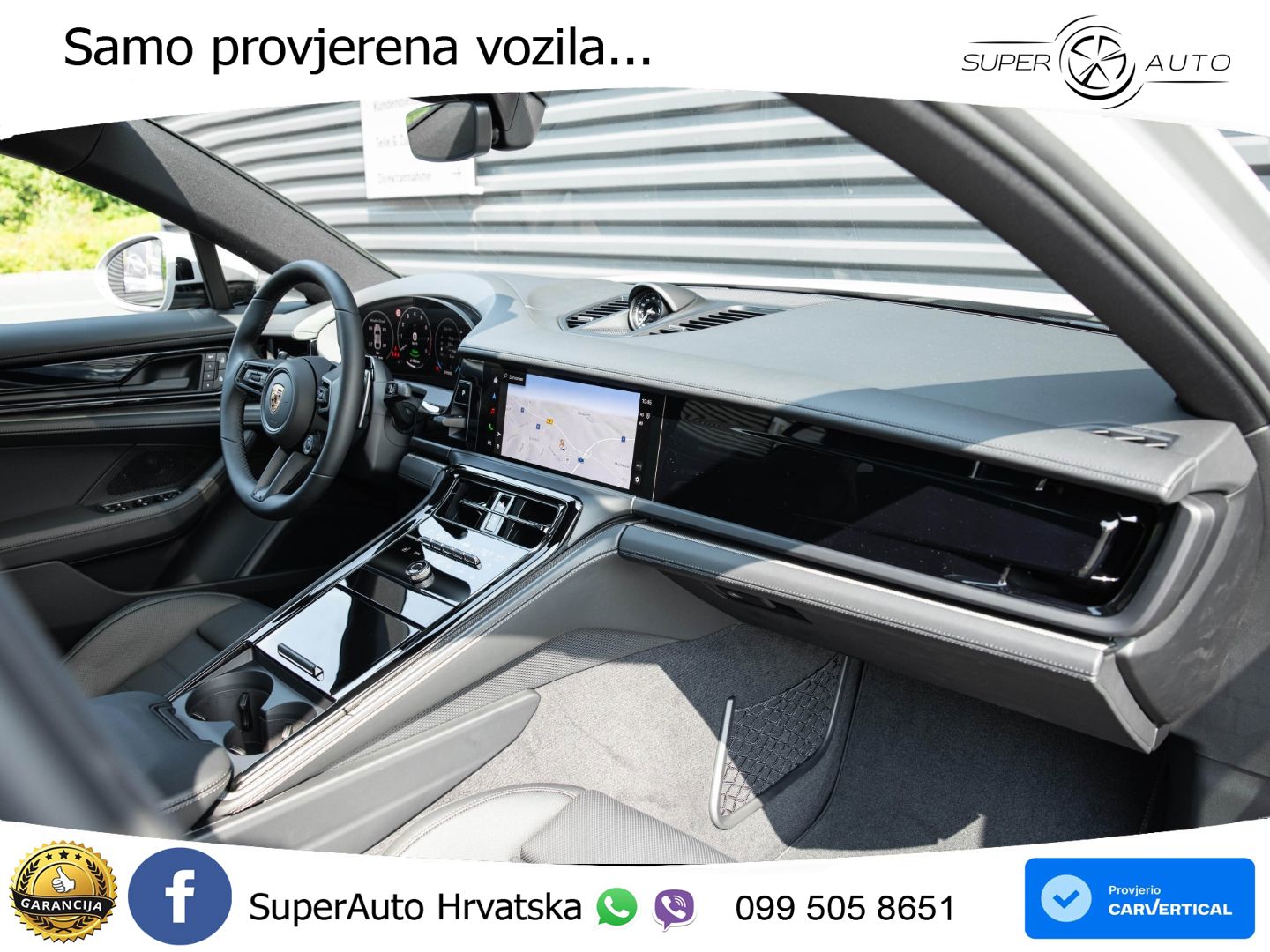 Porsche Panamera 4 2.9 V6 (470 KS) E-Hybrid PDK ZRAČNI+ACC+GR SJED+KAM+PANO