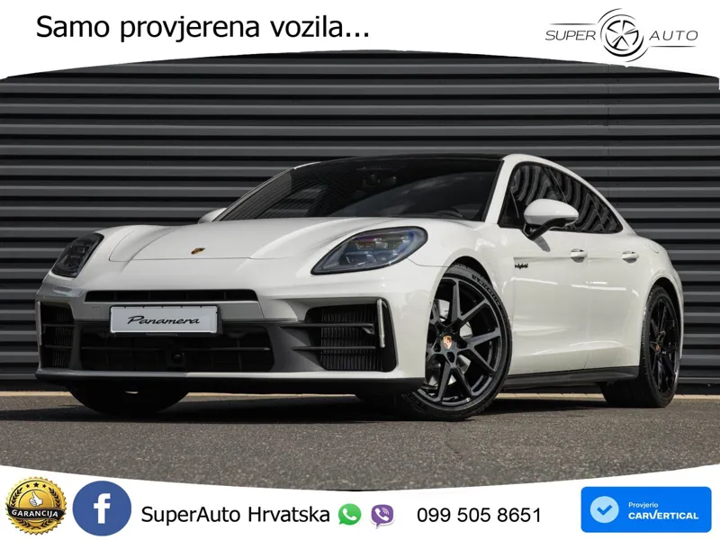 Porsche Panamera 4 2.9 V6 (470 KS) E-Hybrid PDK ZRAČNI+ACC+GR SJED+KAM+PANO