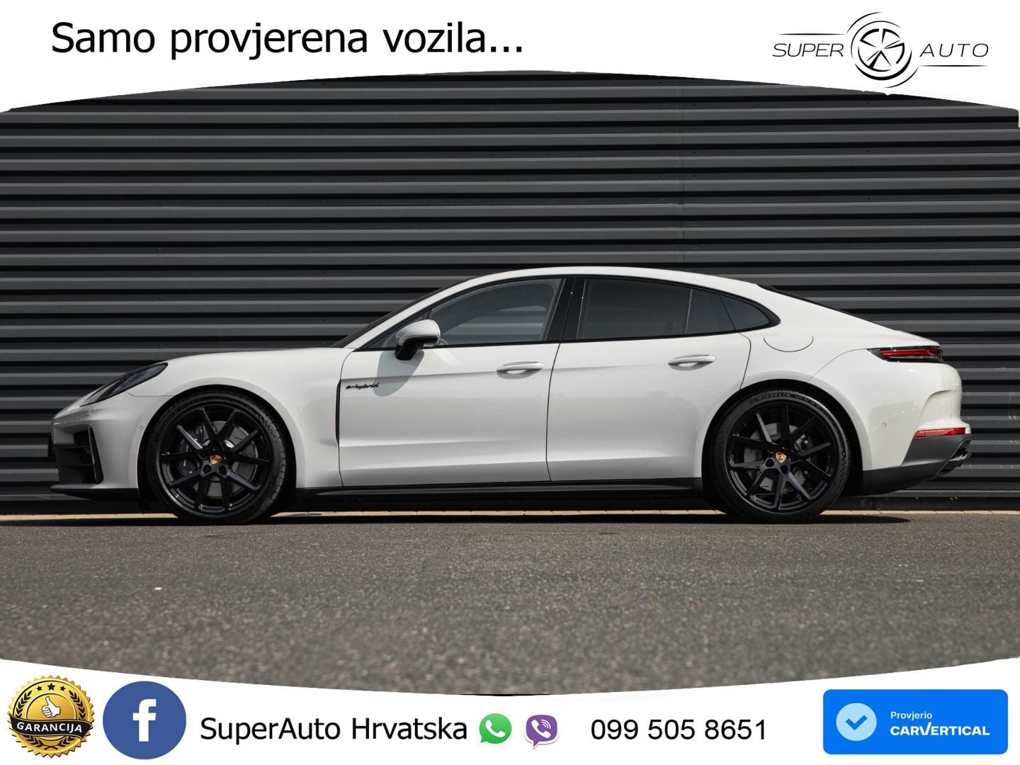 Porsche Panamera 4 2.9 V6 (470 KS) E-Hybrid PDK ZRAČNI+ACC+GR SJED+KAM+PANO