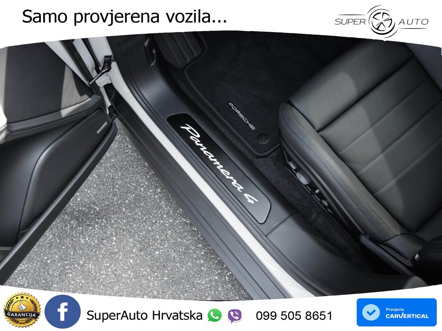 Porsche Panamera 4 2.9 V6 (470 KS) E-Hybrid PDK ZRAČNI+ACC+GR SJED+KAM+PANO