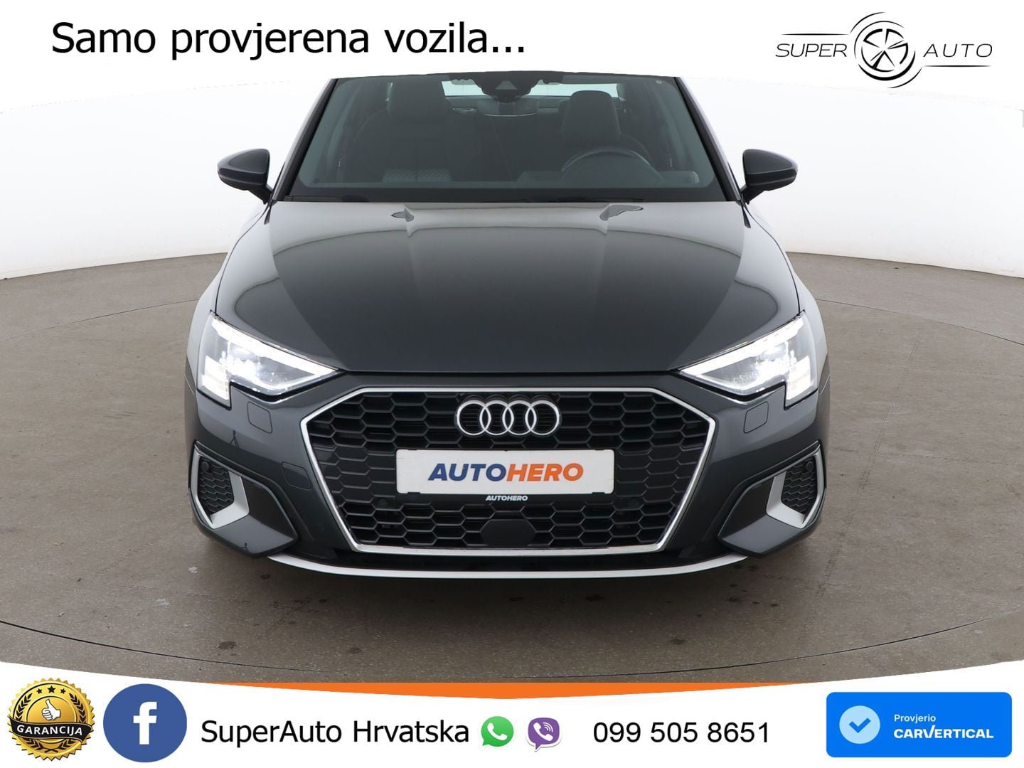 Audi A3 Limuzina 35 TFSI (150 KS) S tronic advanced LED+GR SJED+ACC