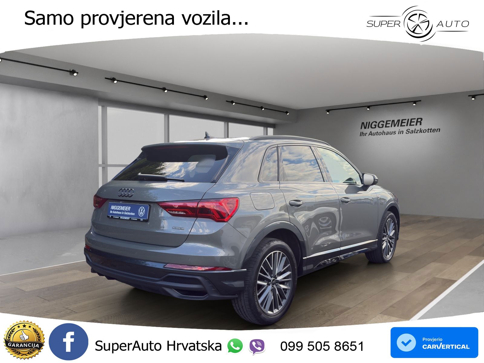 Audi Q3 40 TDI (200 KS) quattro S tronic S line LED+GR SJED+ACC
