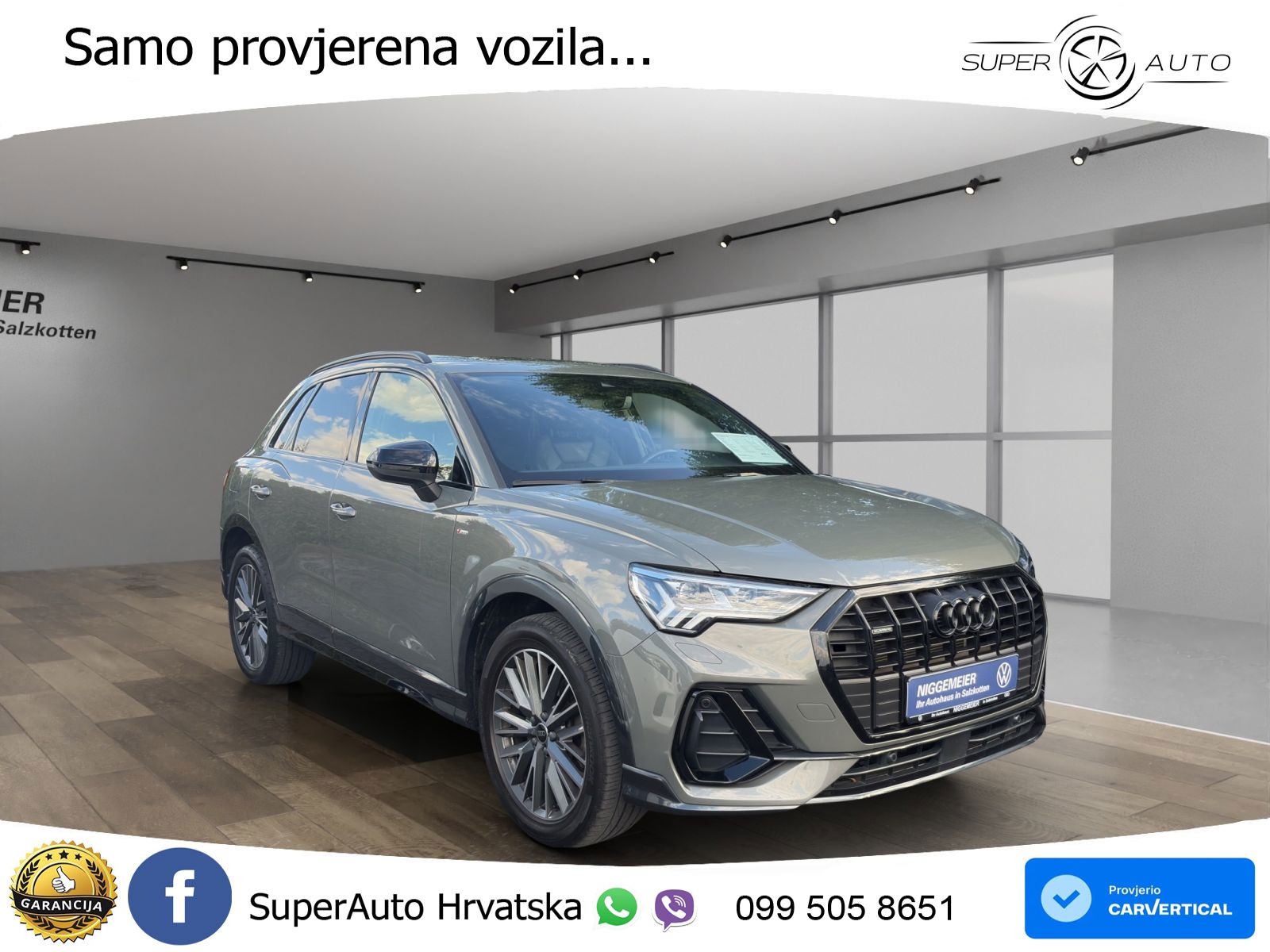 Audi Q3 40 TDI (200 KS) quattro S tronic S line LED+GR SJED+ACC