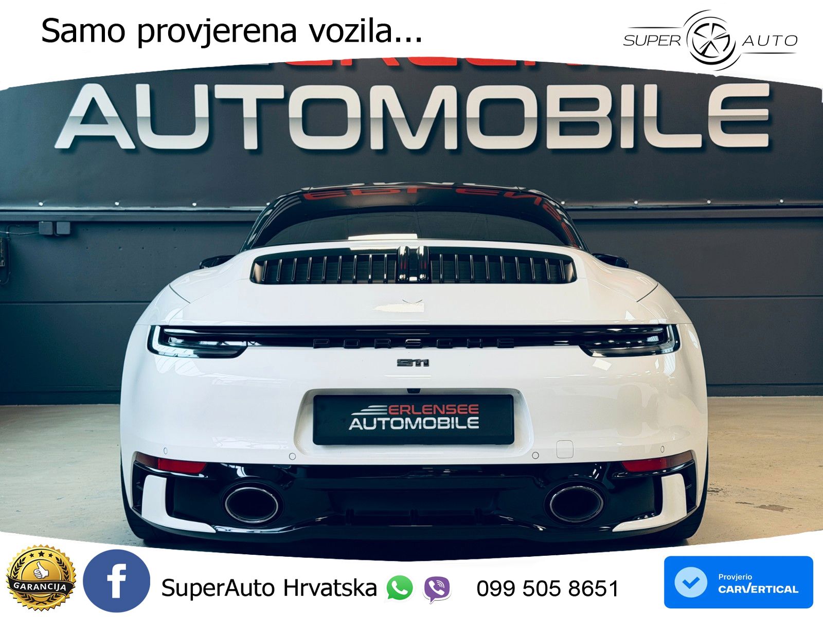 Porsche 911 Targa 4 3.0 (385 KS) PDK ZRAČNI+ACC+GR SJED+KAM