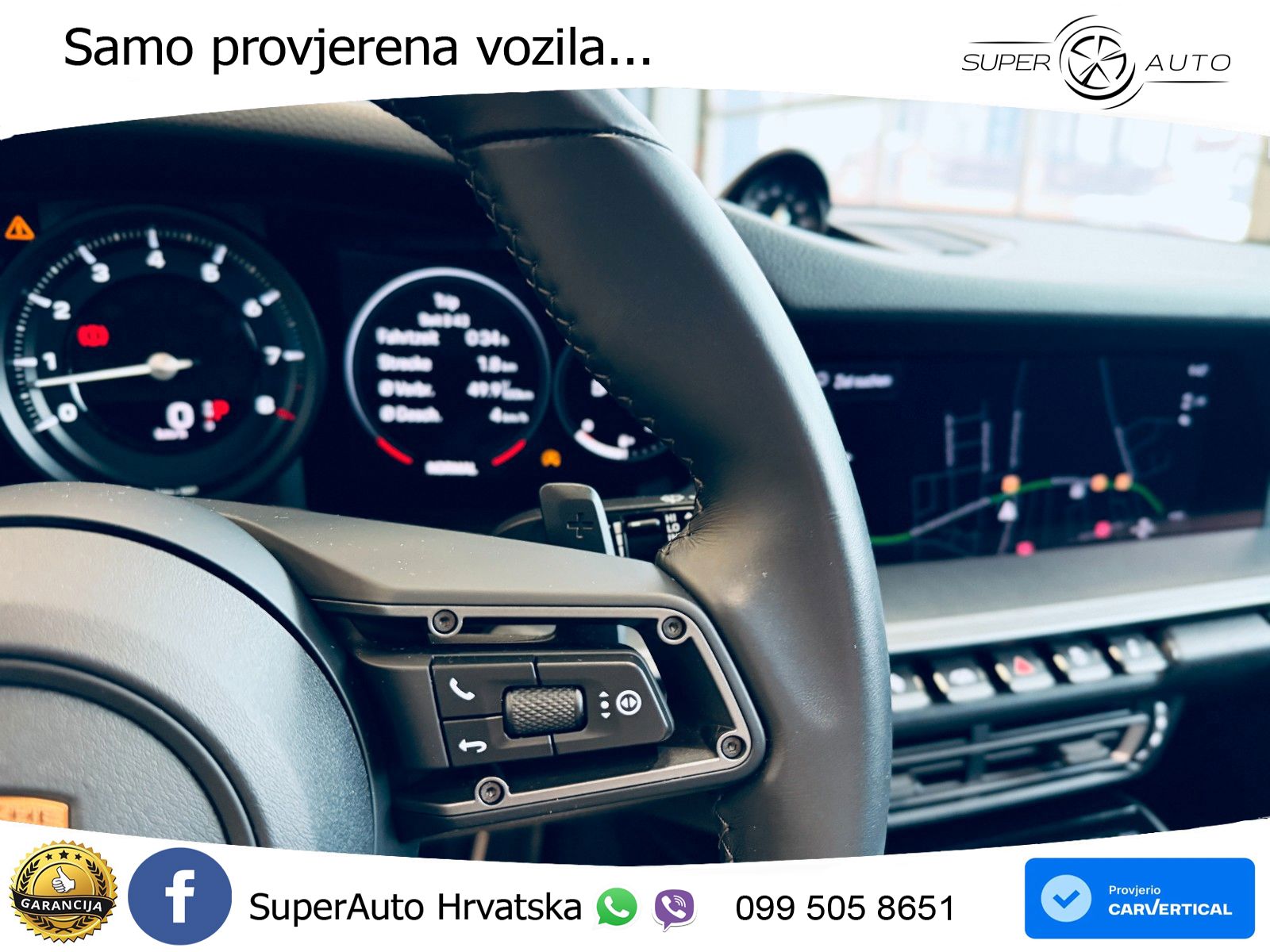 Porsche 911 Targa 4 3.0 (385 KS) PDK ZRAČNI+ACC+GR SJED+KAM