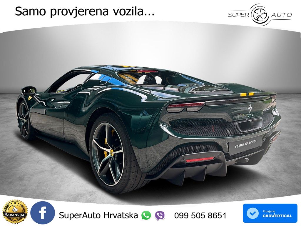 Ferrari 296 GTB 3.0 V6 (830 KS) F1 DCT LED+ACC