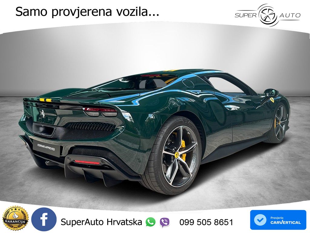 Ferrari 296 GTB 3.0 V6 (830 KS) F1 DCT LED+ACC