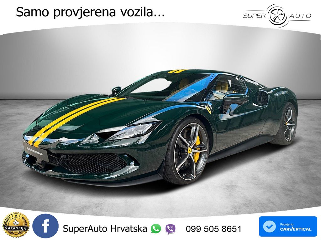 Ferrari 296 GTB 3.0 V6 (830 KS) F1 DCT LED+ACC