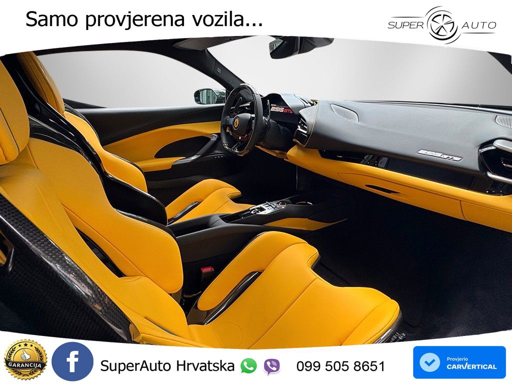 Ferrari 296 GTB 3.0 V6 (830 KS) F1 DCT LED+ACC