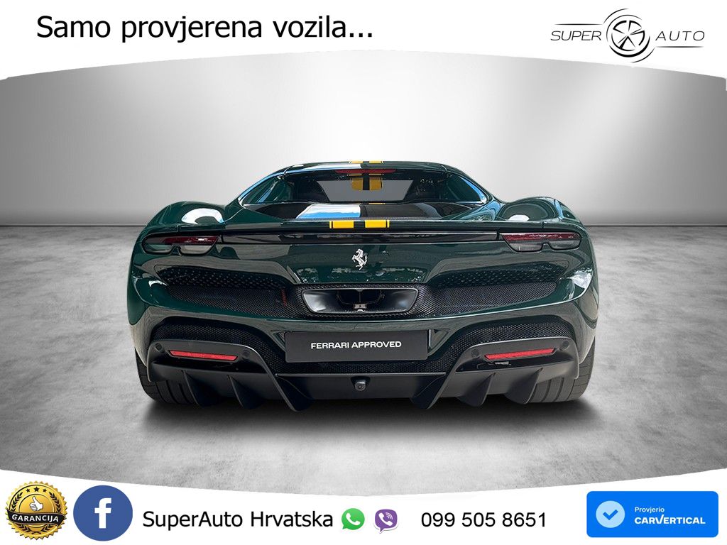 Ferrari 296 GTB 3.0 V6 (830 KS) F1 DCT LED+ACC
