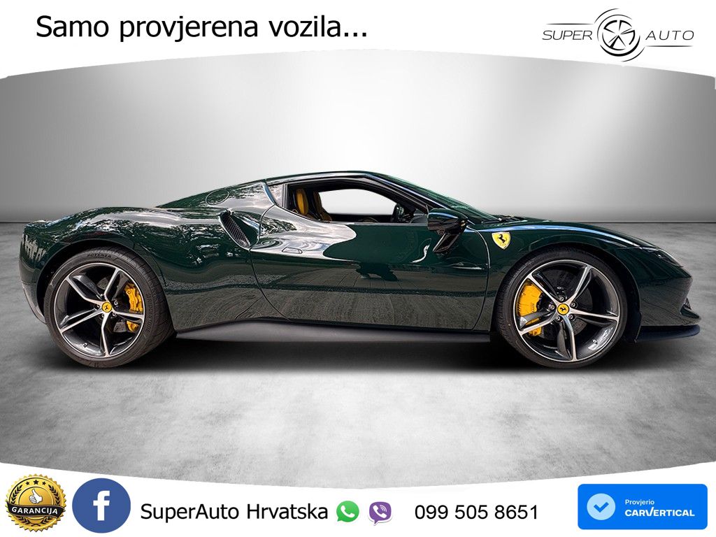 Ferrari 296 GTB 3.0 V6 (830 KS) F1 DCT LED+ACC
