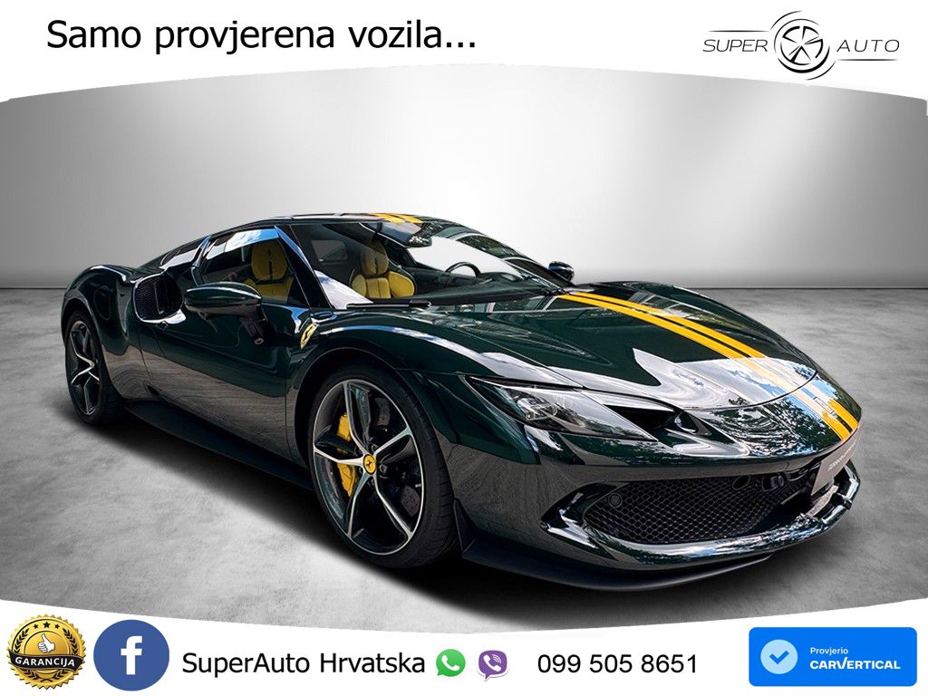 Ferrari 296 GTB 3.0 V6 (830 KS) F1 DCT LED+ACC