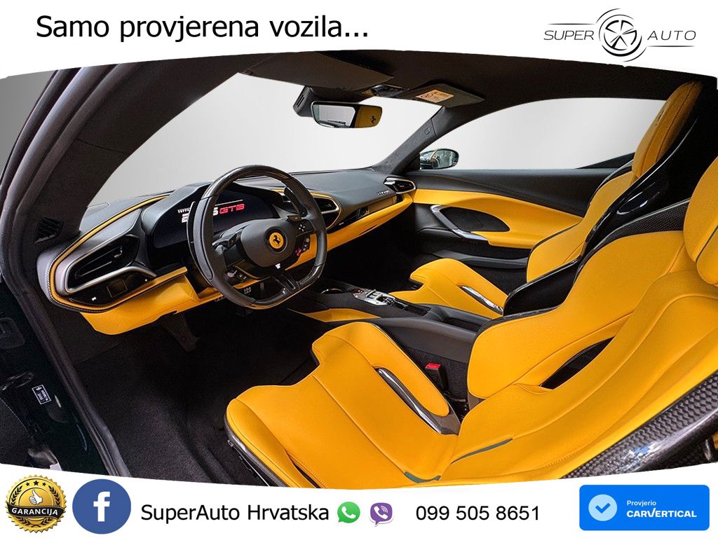 Ferrari 296 GTB 3.0 V6 (830 KS) F1 DCT LED+ACC
