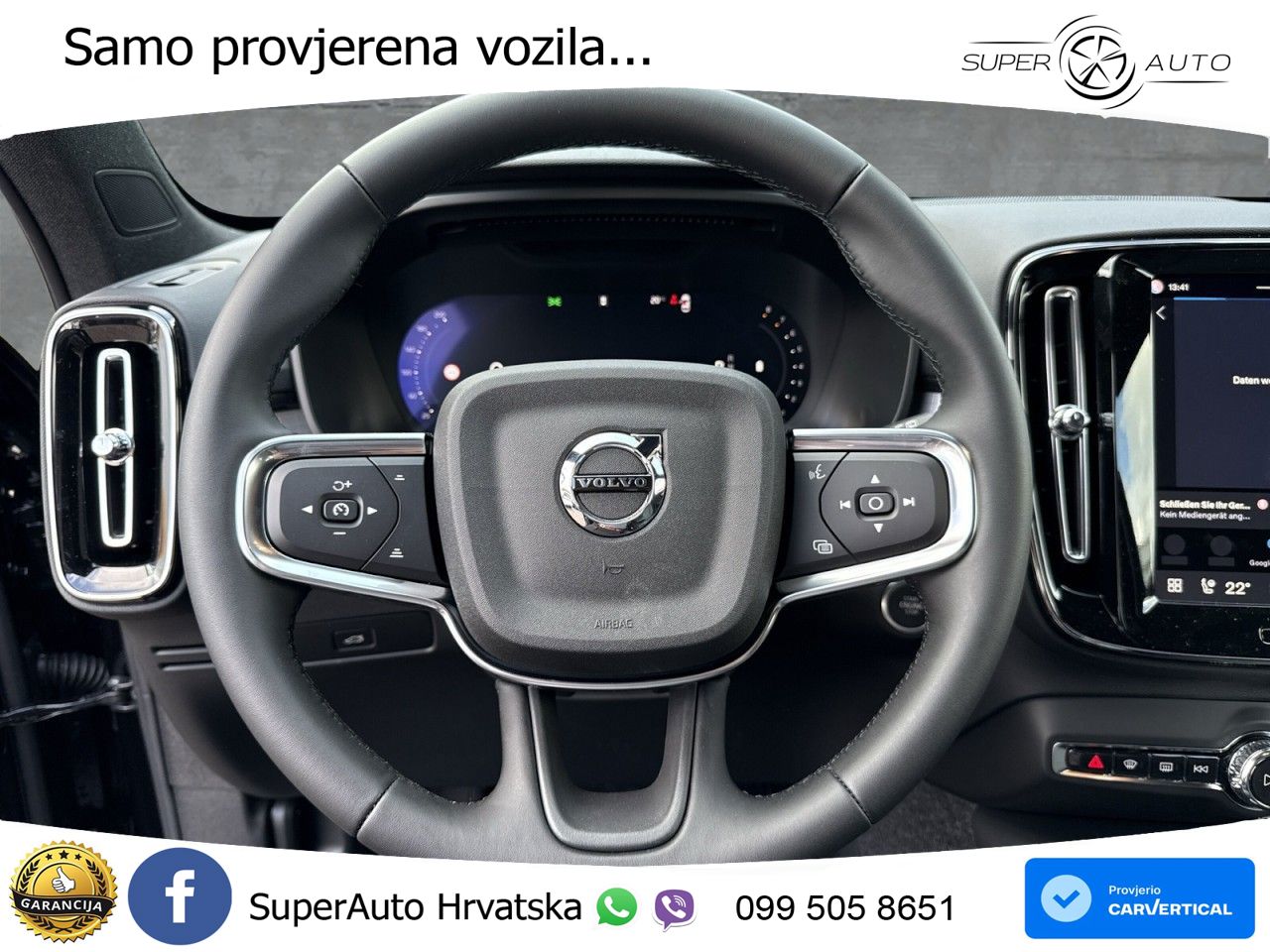 Volvo XC40 2.0 B3 163 KS Automatic LED+GR SJED+ACC
