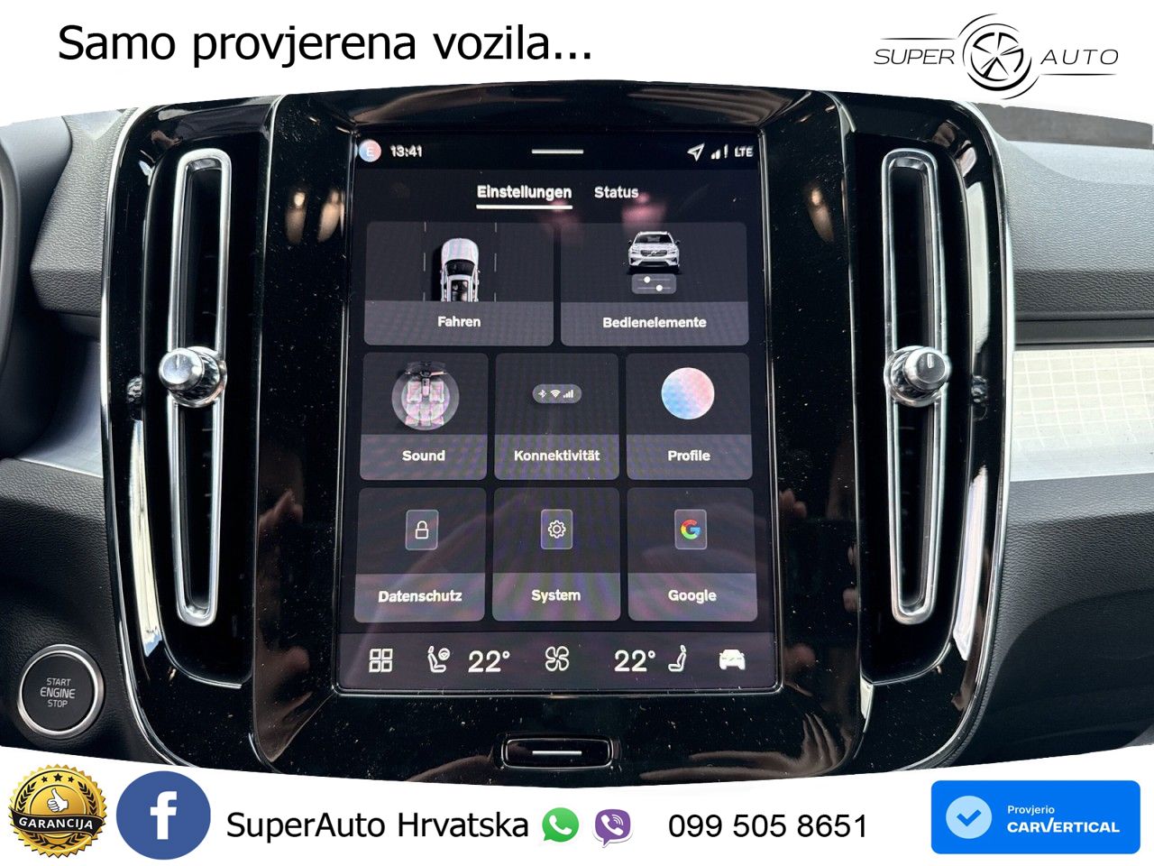 Volvo XC40 2.0 B3 163 KS Automatic LED+GR SJED+ACC