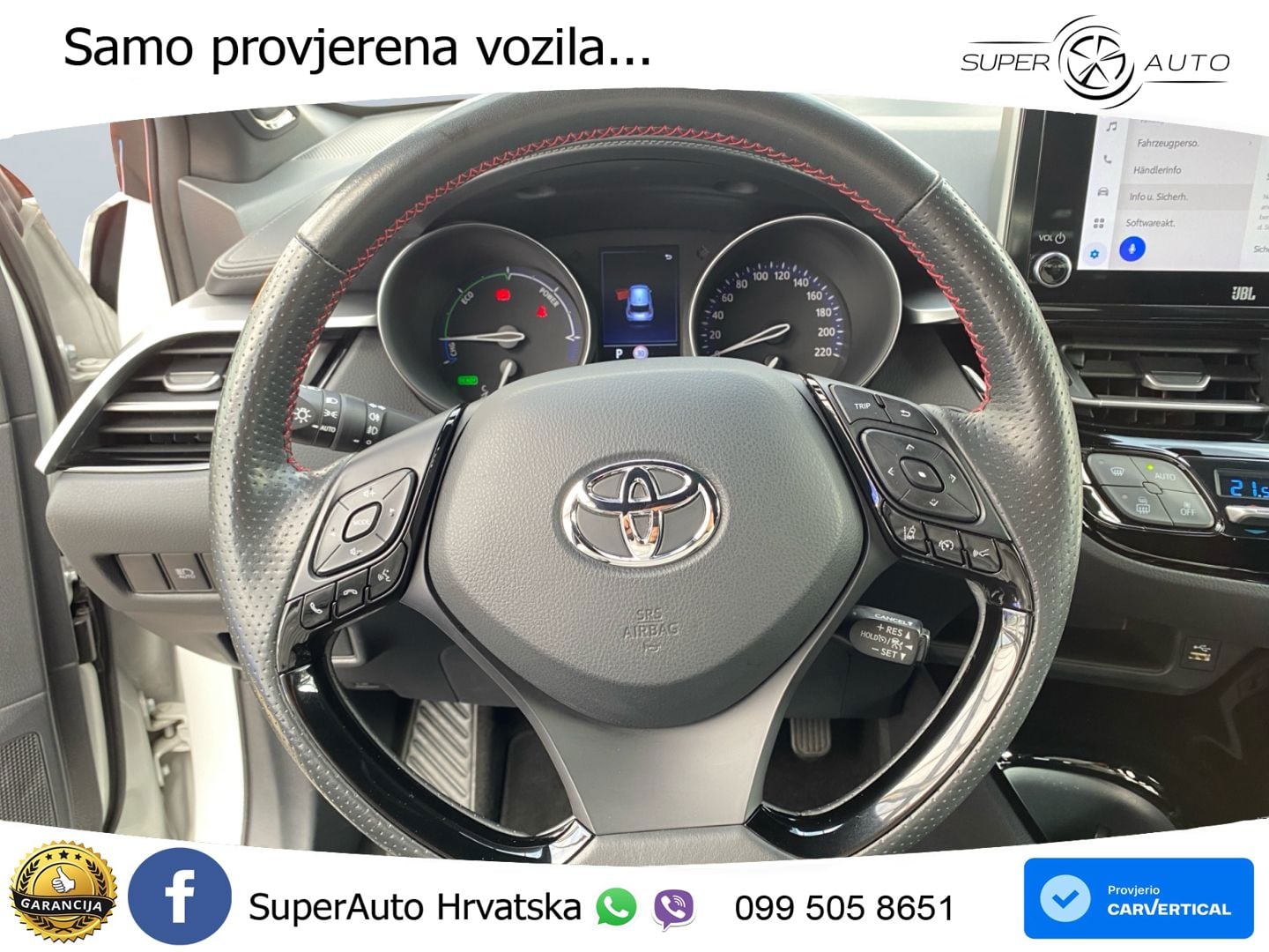 Toyota C-HR 2.0 (184 KS) Hybrid e-CVT GR Sport LED+GR SJED+ACC