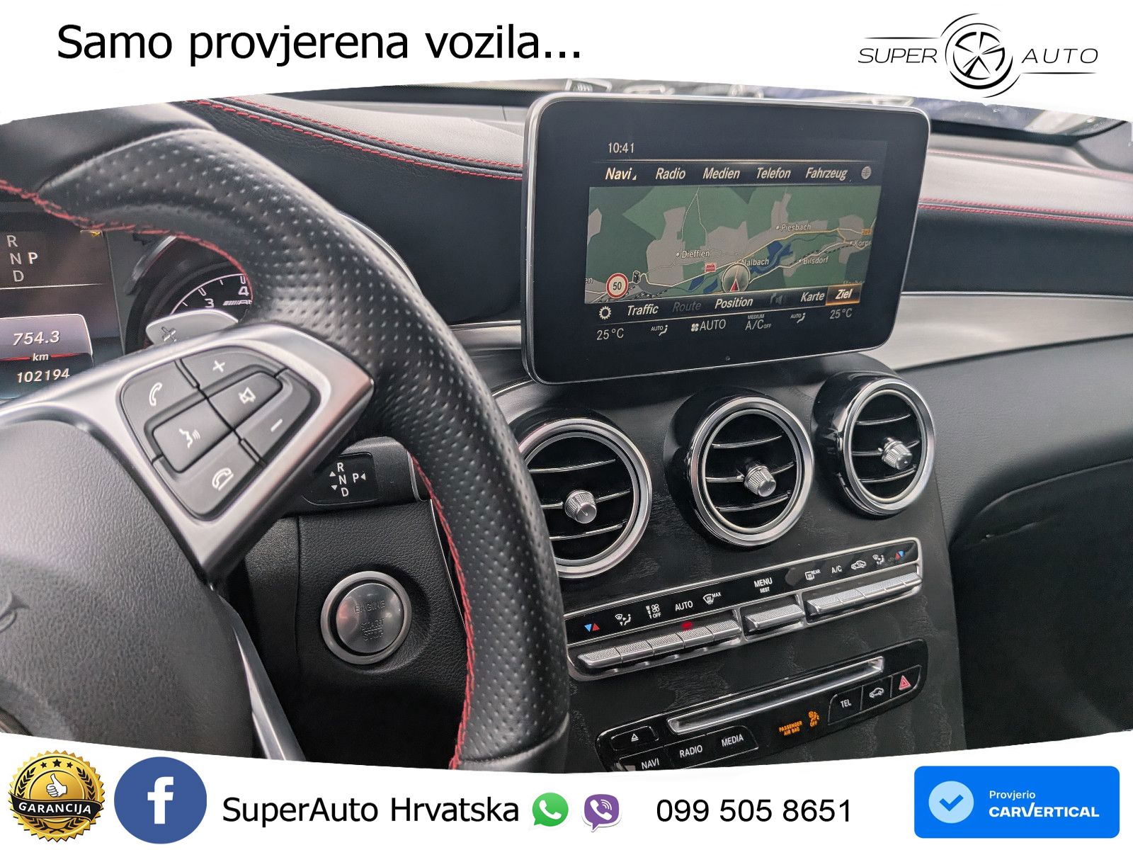 Mercedes GLC Coupe AMG 43 (367 KS) 4MATIC G-TRONIC ZRAČNI+ACC+GR SJED+KAM+PANO