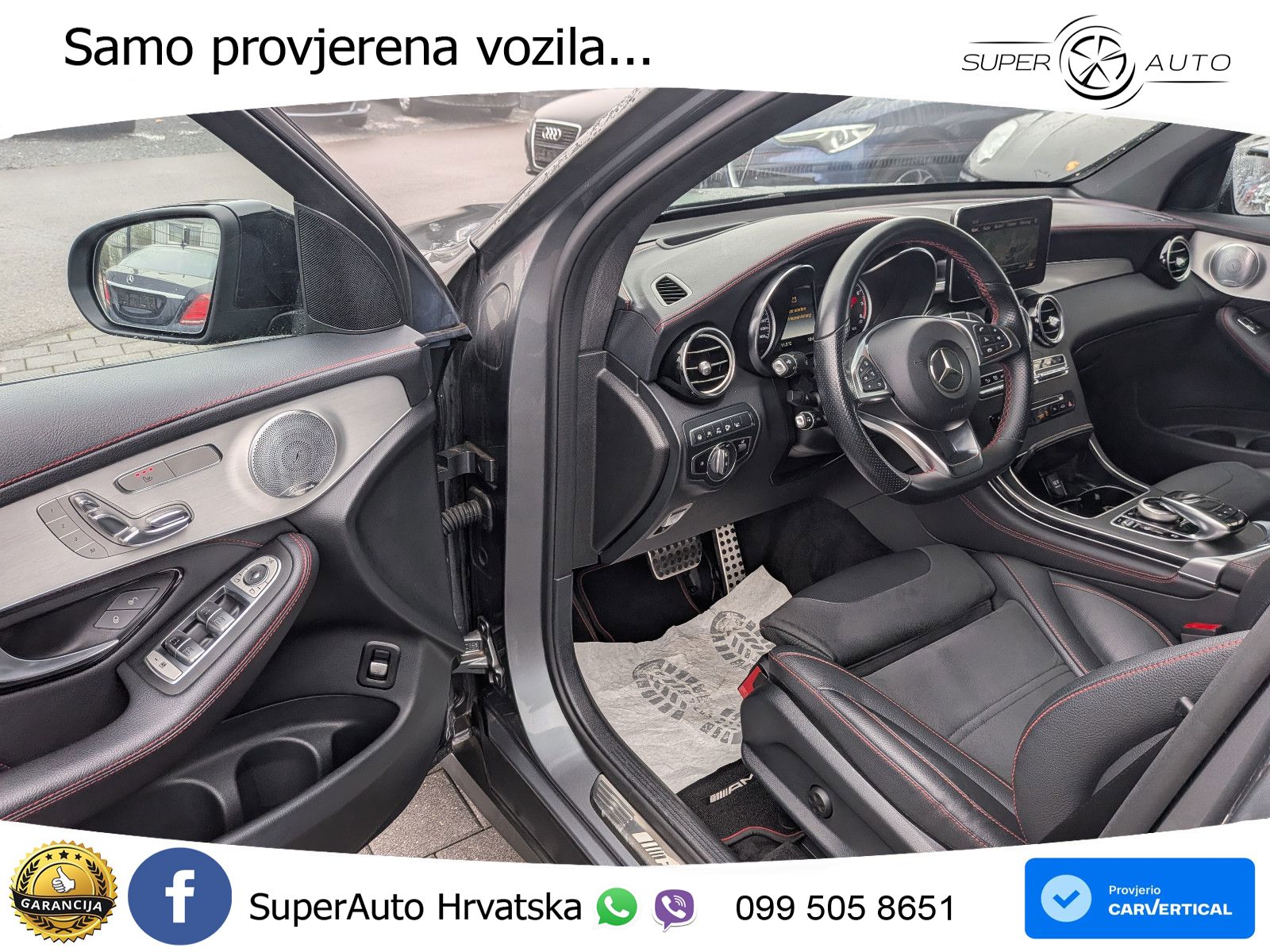 Mercedes GLC Coupe AMG 43 (367 KS) 4MATIC G-TRONIC ZRAČNI+ACC+GR SJED+KAM+PANO