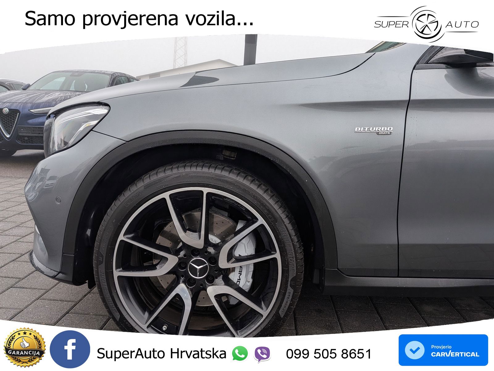 Mercedes GLC Coupe AMG 43 (367 KS) 4MATIC G-TRONIC ZRAČNI+ACC+GR SJED+KAM+PANO