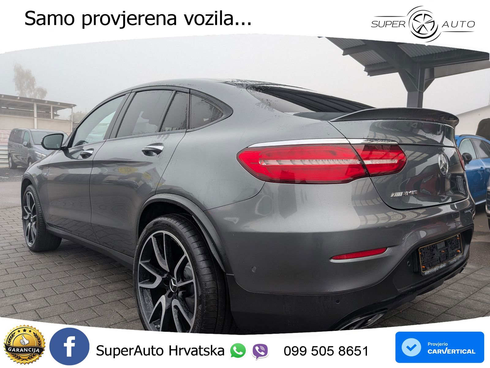 Mercedes GLC Coupe AMG 43 (367 KS) 4MATIC G-TRONIC ZRAČNI+ACC+GR SJED+KAM+PANO