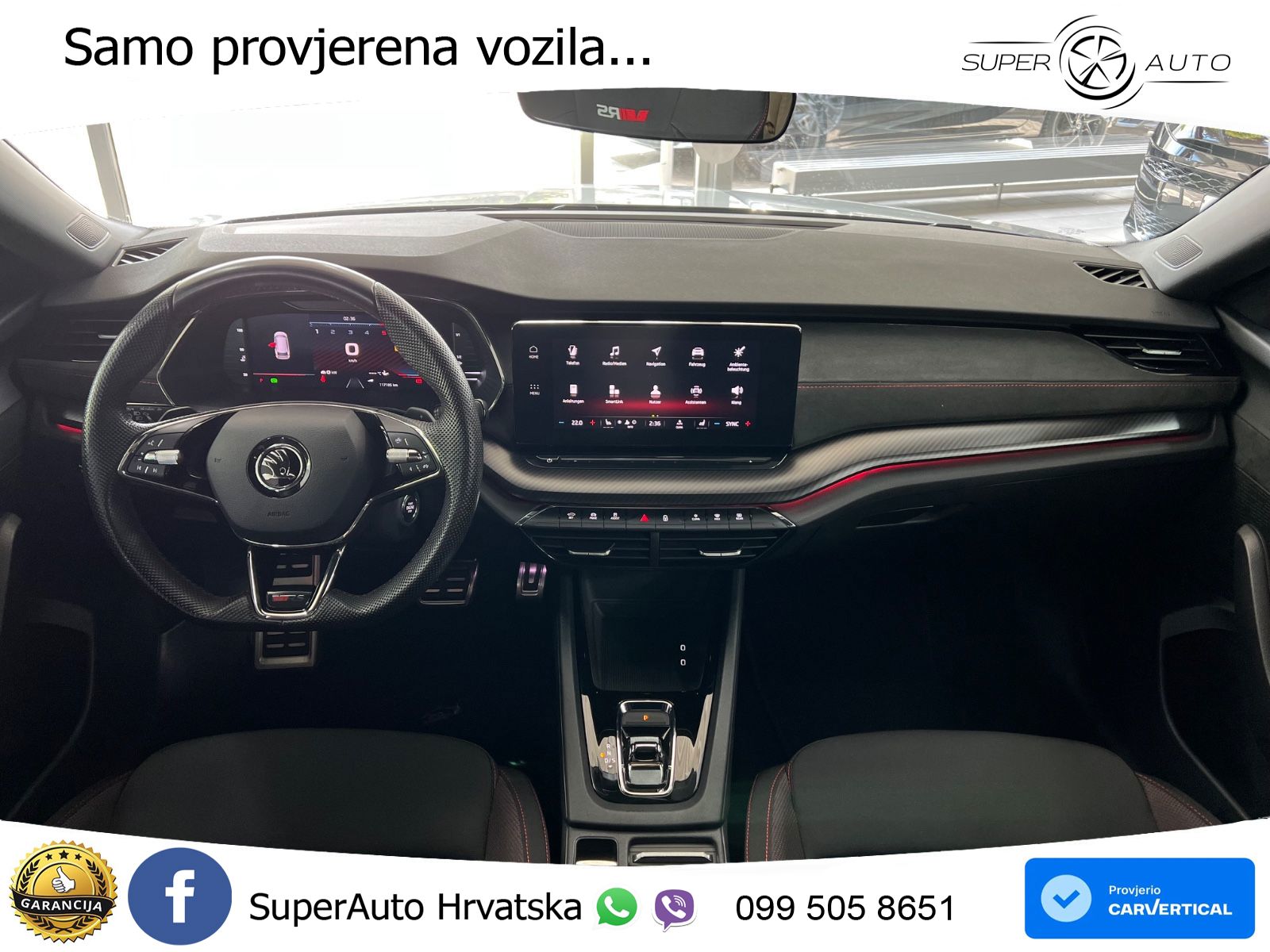 Škoda Octavia Combi RS 2.0 TDI (200 KS) DSG