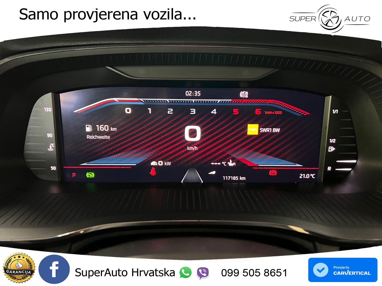 Škoda Octavia Combi RS 2.0 TDI (200 KS) DSG