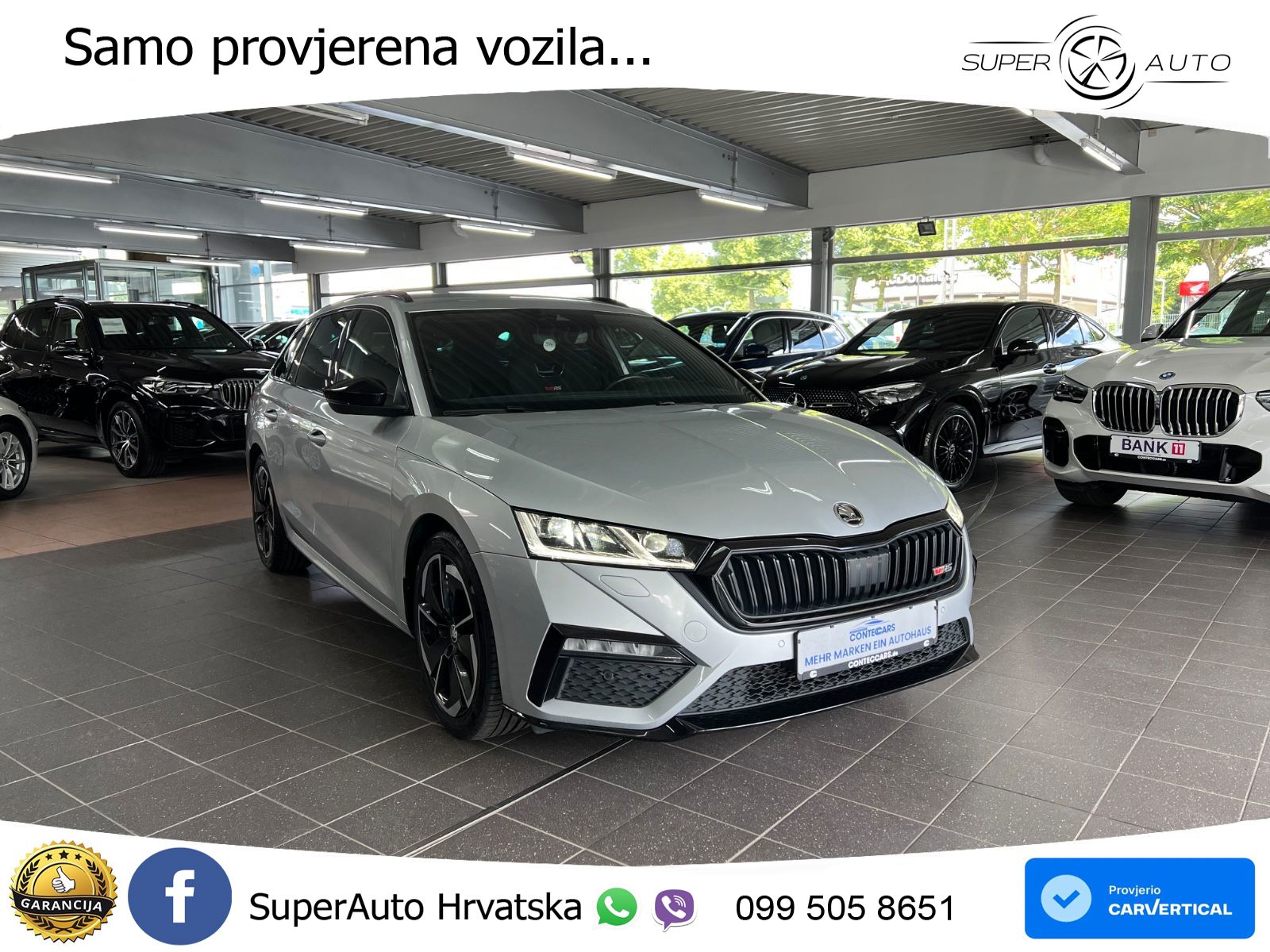 Škoda Octavia Combi RS 2.0 TDI (200 KS) DSG