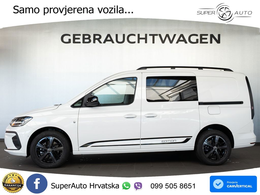 Volkswagen Der neue Caddy Maxi TDI DSG Flexible  5-Sitzer 122 KS