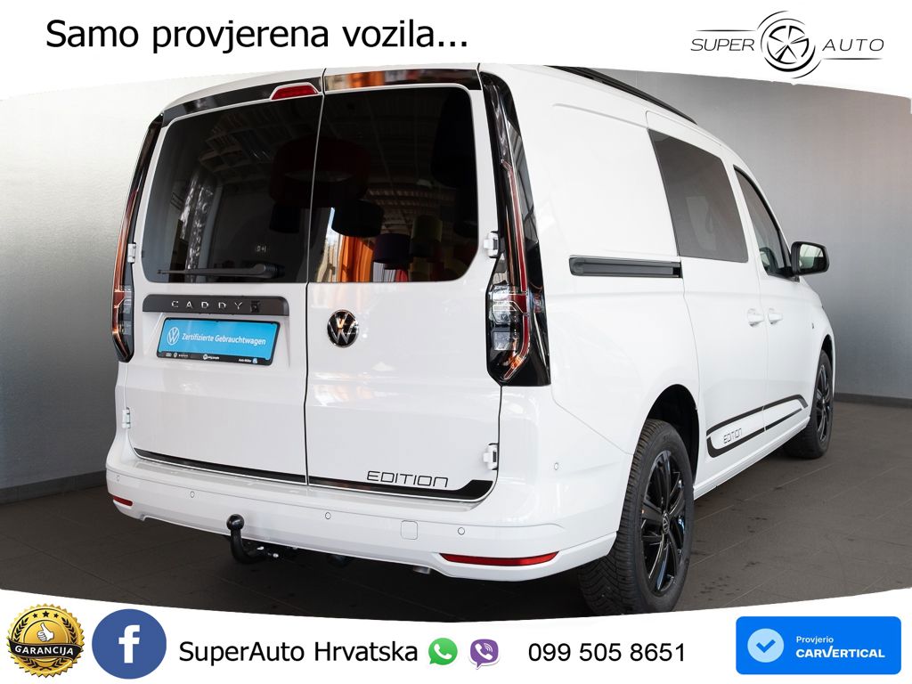 Volkswagen Der neue Caddy Maxi TDI DSG Flexible  5-Sitzer 122 KS