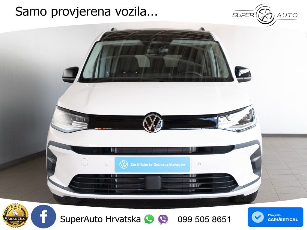 Volkswagen Der neue Caddy Maxi TDI DSG Flexible  5-Sitzer 122 KS