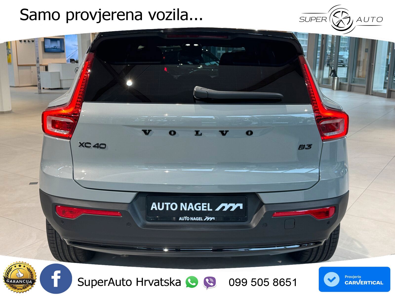 Volvo XC40 2.0 B3 163 KS Automatic LED+GR SJED+ACC
