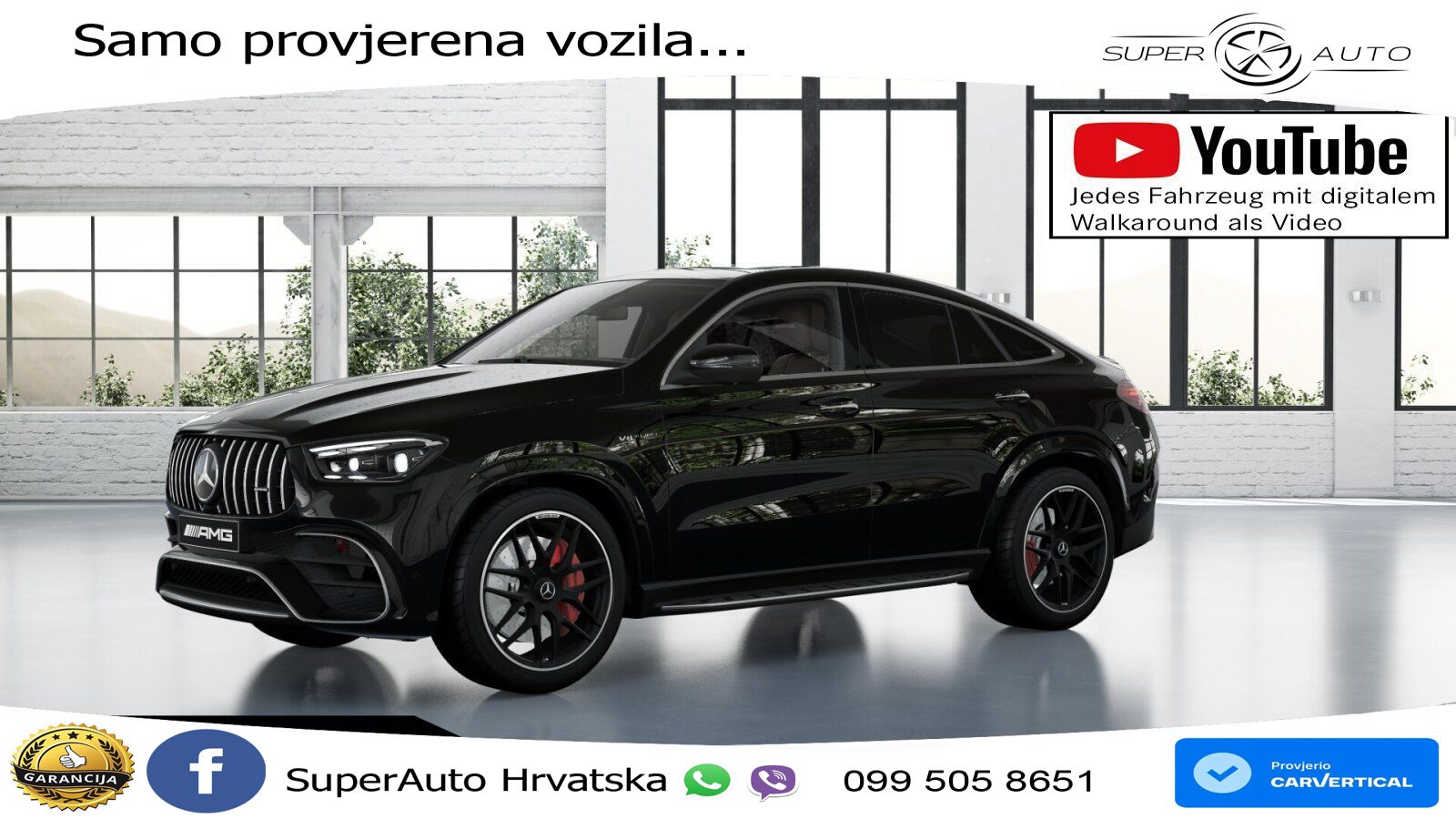Mercedes AMG GLE Coupe 63 S V8 (612 KS) EQ Boost 4MATIC+ AMG SPEEDSHIFT TCT 9G ACC+HEAD+4xGR SJED+360+PANO