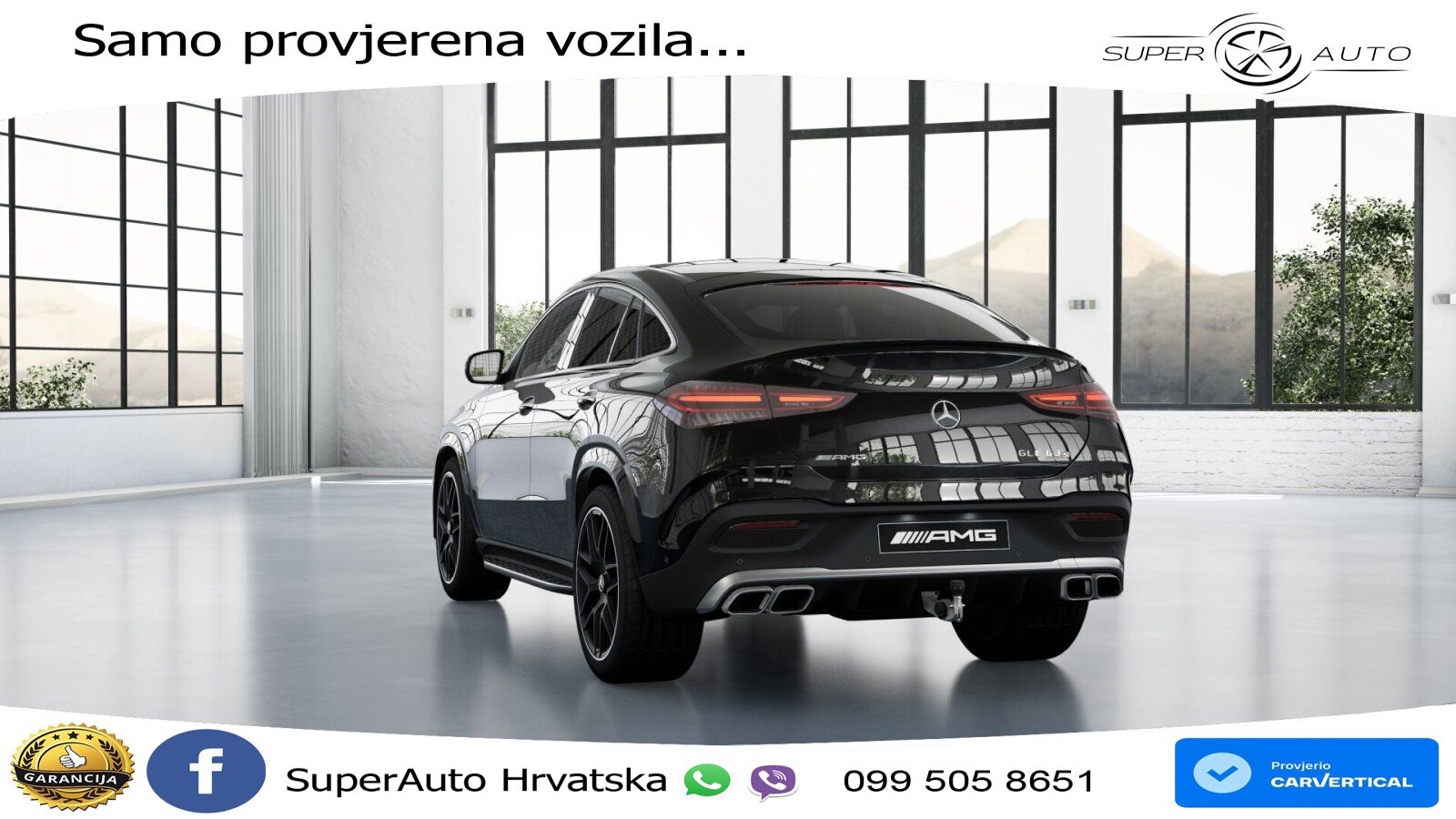 Mercedes AMG GLE Coupe 63 S V8 (612 KS) EQ Boost 4MATIC+ AMG SPEEDSHIFT TCT 9G ACC+HEAD+4xGR SJED+360+PANO